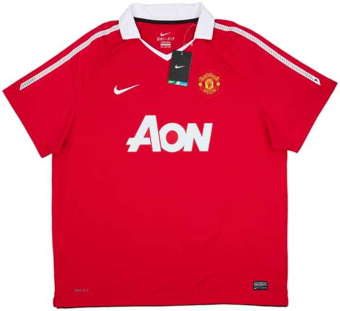 2010-11 Manchester United Home Shirt Rooney #10 (XXL)