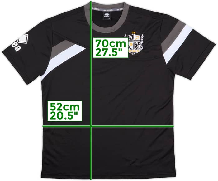 2016-17 Port Vale Errea Training Shirt - 10/10 - (M)