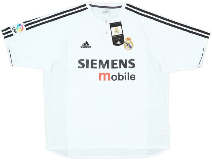 2003-04 Real Madrid Home Shirt Beckham #23 (XL)