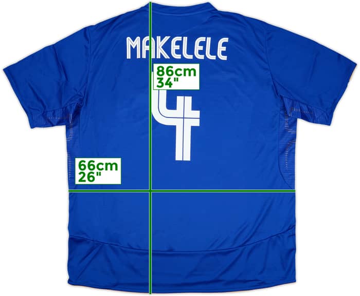 2005-06 Chelsea Centenary Home Shirt Makelele #4 (3XL)
