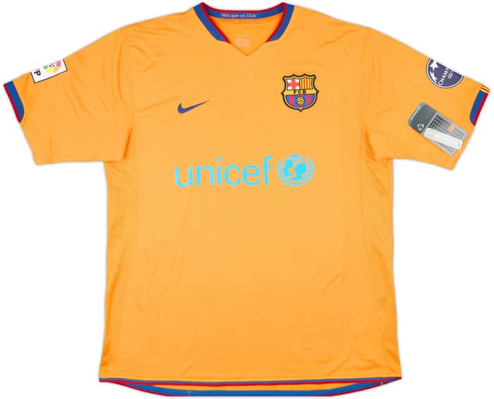 2006-08 Barcelona Away Shirt Ronaldinho #10 (L)