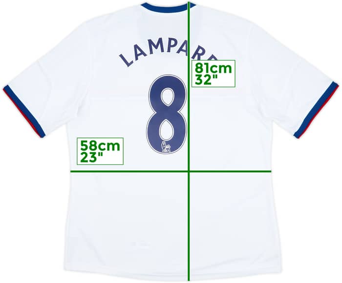 2013-14 Chelsea Away Shirt Lampard #8 (XL)