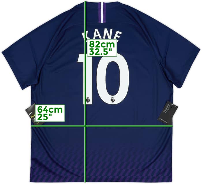 2019-20 Tottenham Away Shirt Kane #10 (XXL)