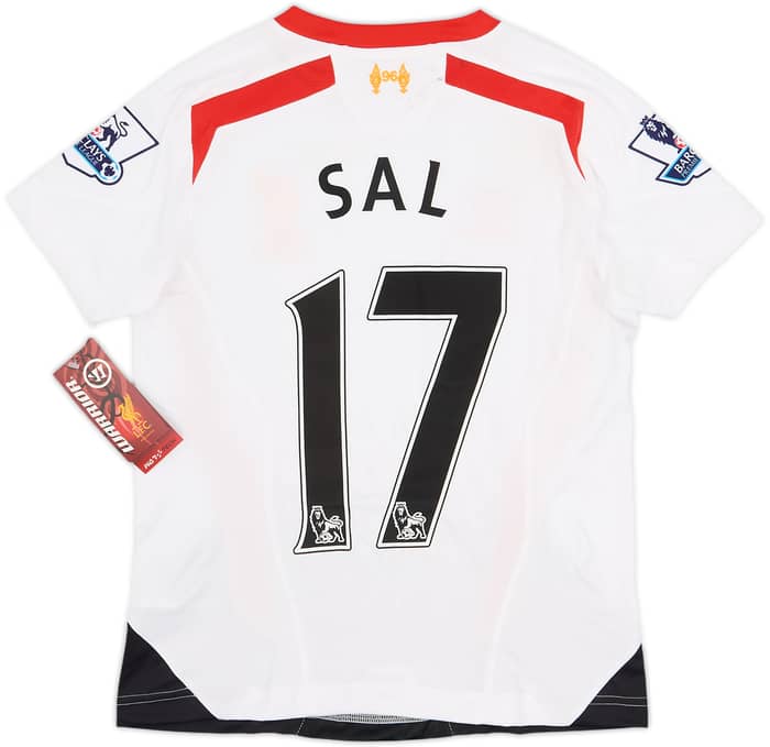 2013-14 Liverpool Away Shirt Sal #17 (Women's S)