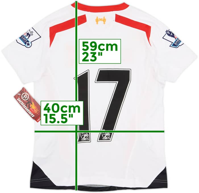 2013-14 Liverpool Away Shirt Sal #17 (Women's S)