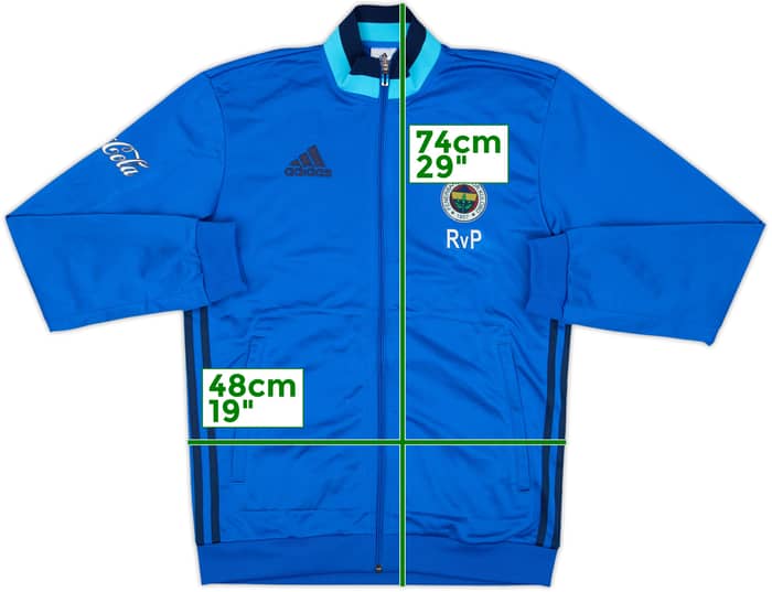 2015-16 adidas Track Jacket (Fenerbahce) - 10/10 - (S)