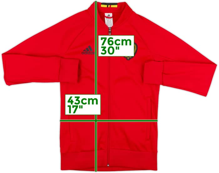 2015-16 Belgium adidas Track Jacket (S)