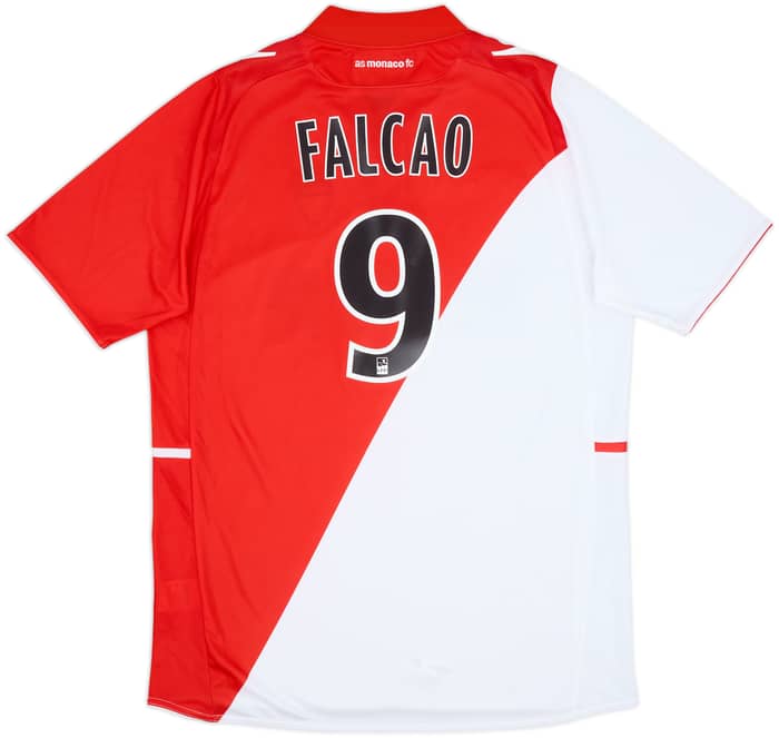 2013-14 Monaco Home Shirt Falcao #9 (XL)