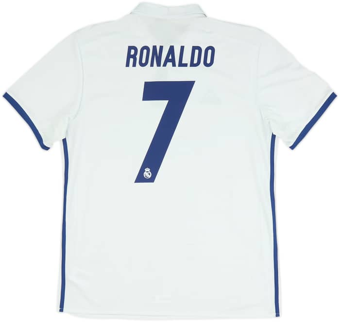 2016-17 Real Madrid Home Shirt Ronaldo #7 (L)