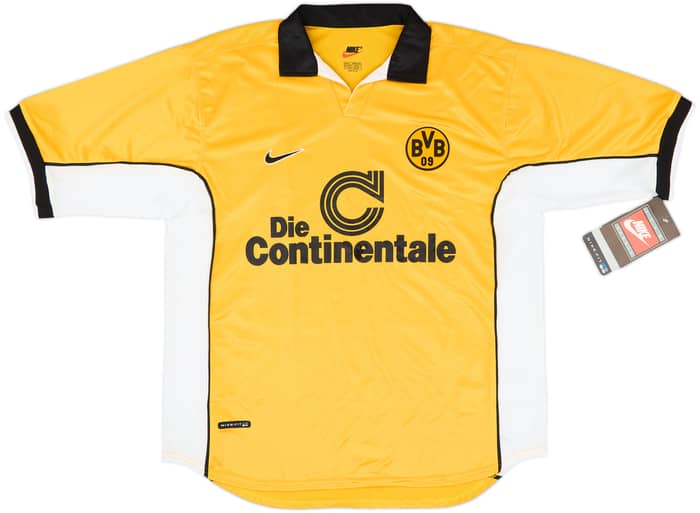1998-00 Borussia Dortmund Player Issue Home Shirt (XL)