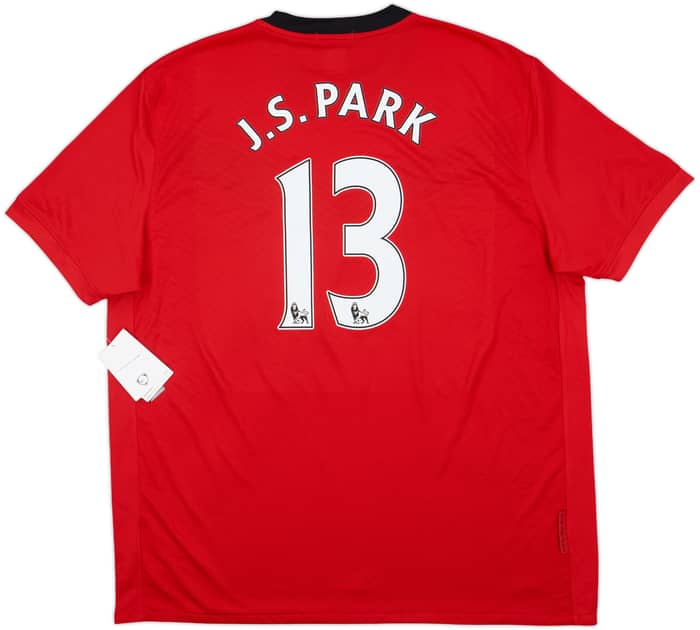 2009-10 Manchester United Home Shirt J.S.Park #13 (XXL)