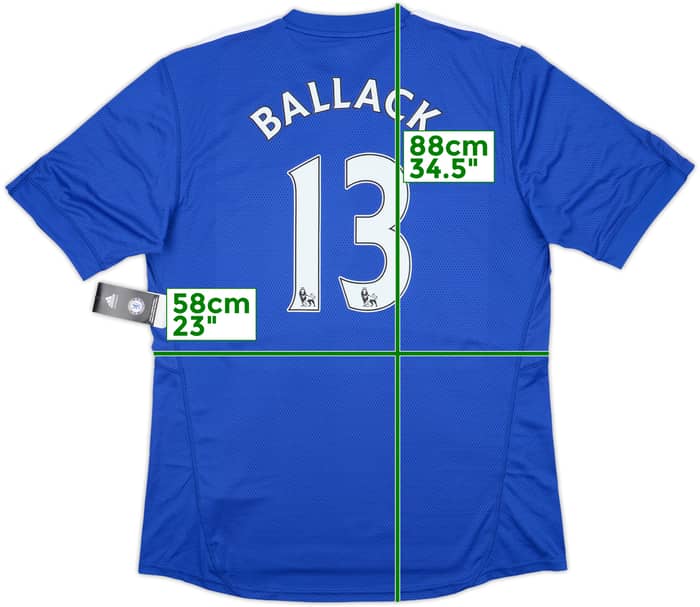 2009-10 Chelsea Home Shirt Ballack #13 (XL)