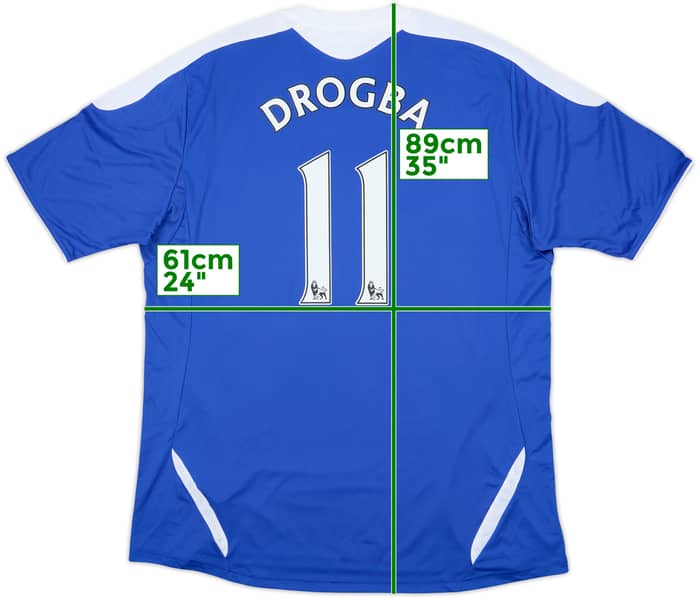 2011-12 Chelsea Home Shirt Drogba #11 (XXL)