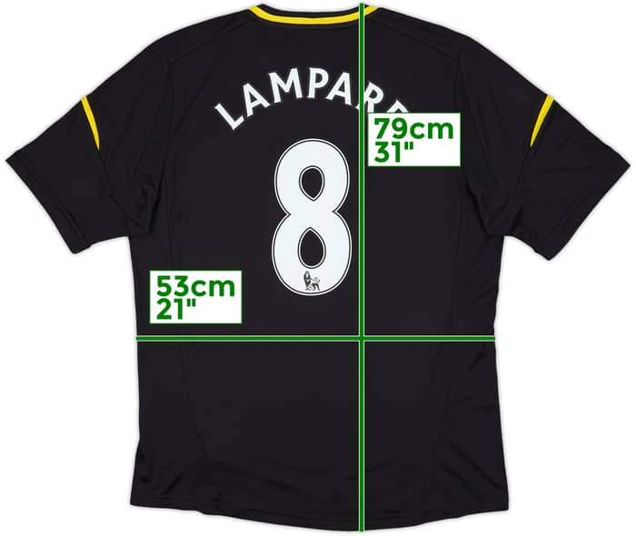 2012-13 Chelsea Third Shirt Lampard #8 (L)