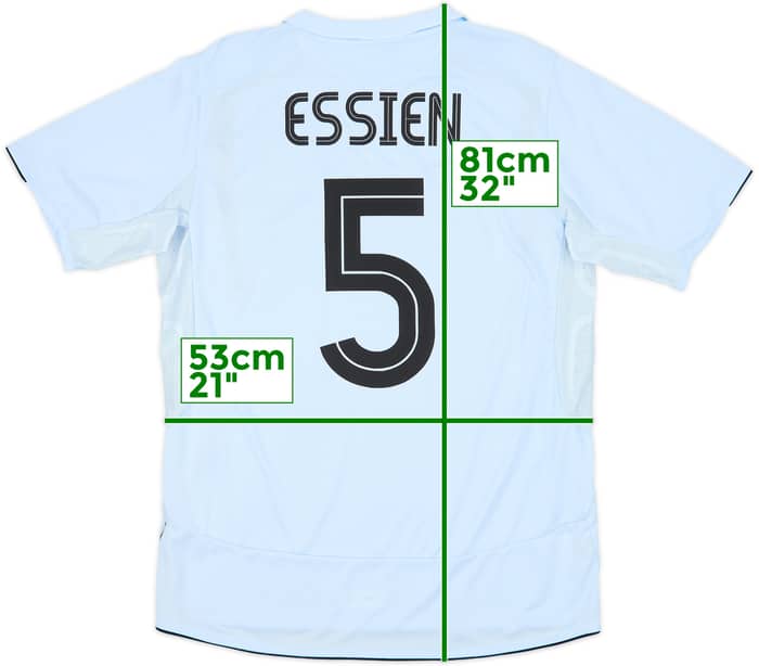 2005-06 Chelsea Away Shirt Essien #5 (L)
