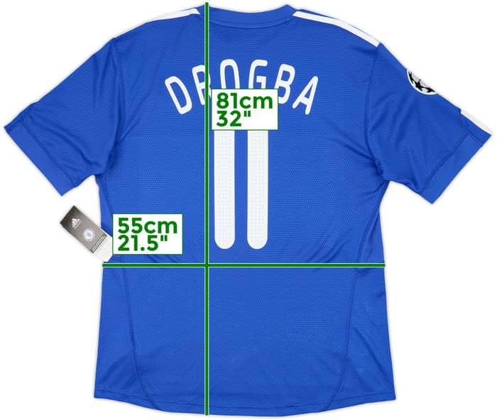 2009-10 Chelsea Home Shirt Drogba #11 (L)