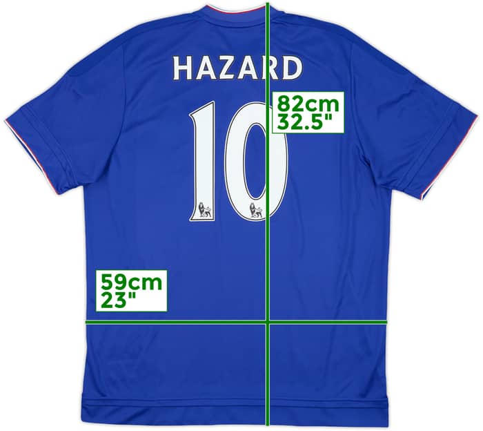 2015-16 Chelsea Home Shirt Hazard #10 (XL)