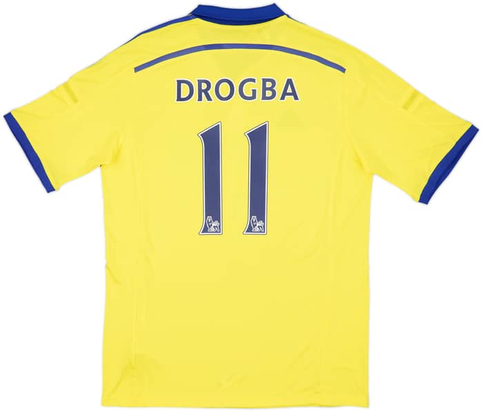 2014-15 Chelsea Away Shirt Drogba #11 (L)
