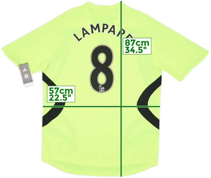 2007-08 Chelsea Away Shirt Lampard #8 (L)