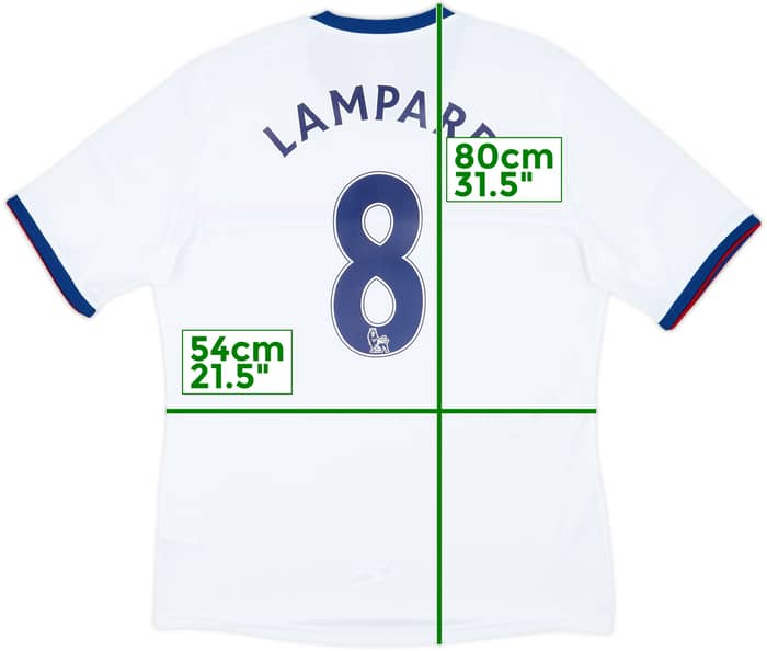 2013-14 Chelsea Away Shirt Lampard #8 (L)