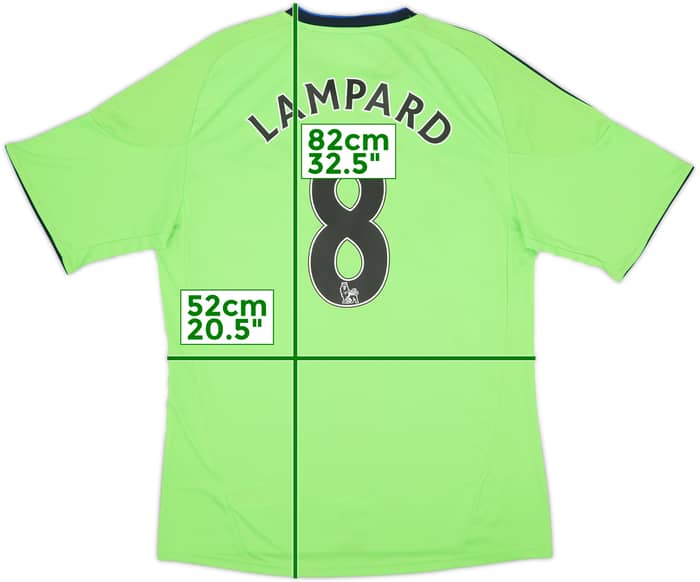 2010-11 Chelsea Tercera Camiseta Lampard #8 (L)