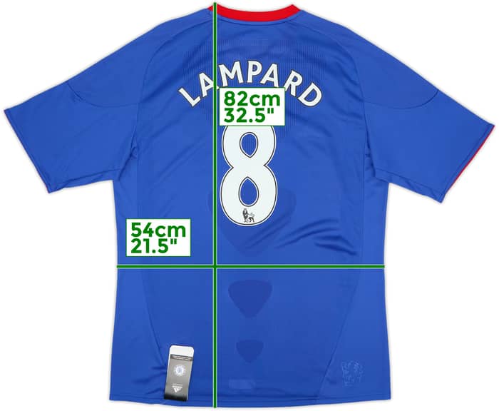 2010-11 Chelsea Camiseta Local Lampard #8 (L)