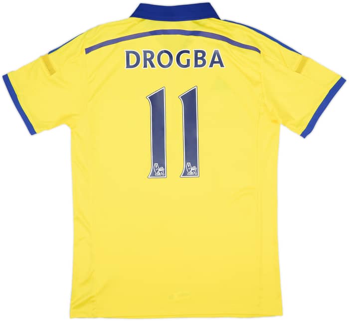 2014-15 Chelsea Camiseta Visitante Drogba #11 (XL)
