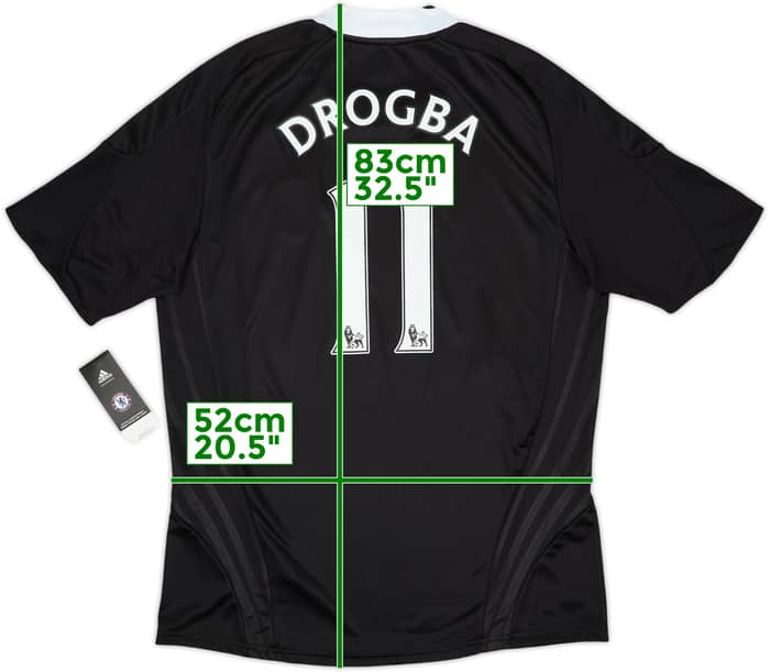 2008-09 Chelsea Away Shirt Drogba #11 (L)