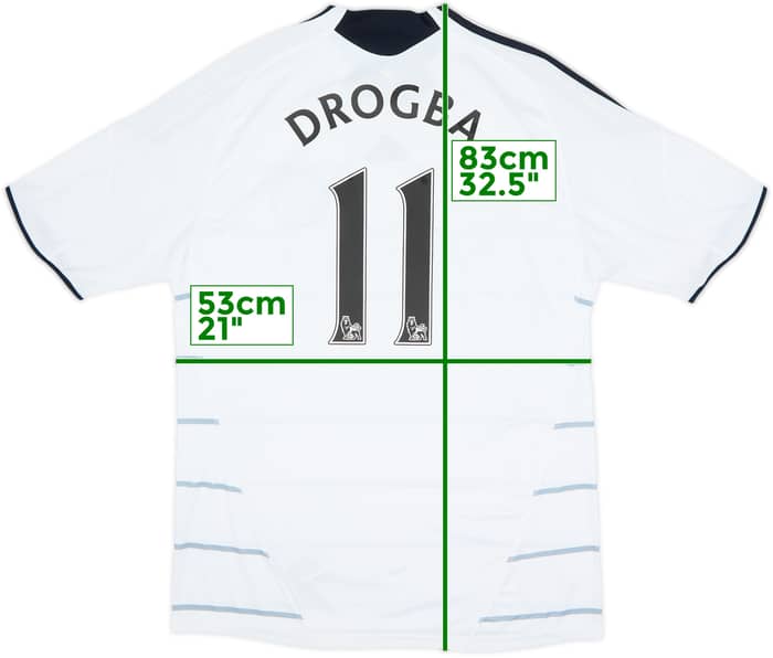 2009-10 Chelsea Tercera Camiseta Drogba #11 (L)