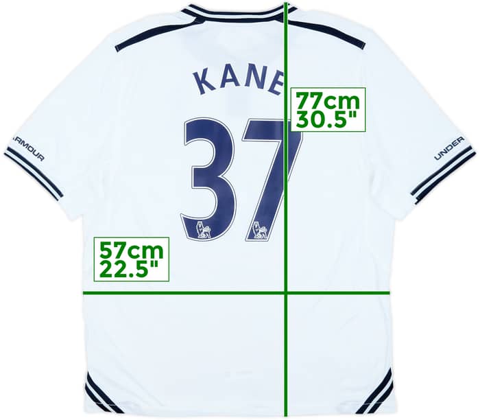 2013-14 Tottenham Home Shirt Kane #37 (XL)
