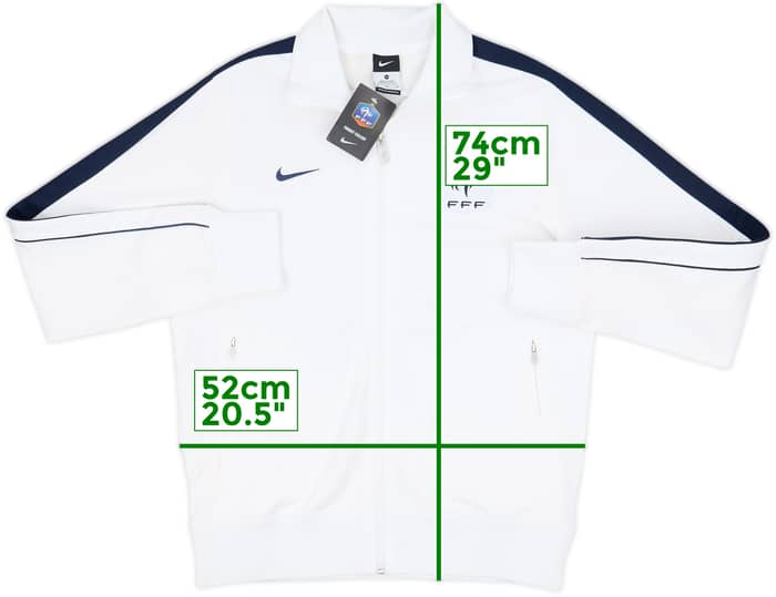 2011-12 France Nike N98 Track Jacket (M)