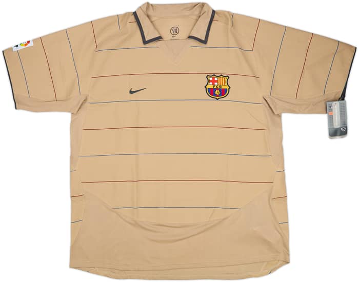 2003-05 Barcelona Away Shirt Ronaldinho #10 (XXL)