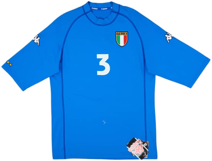 2000-01 Italy Home Shirt Maldini #3 (XXL)