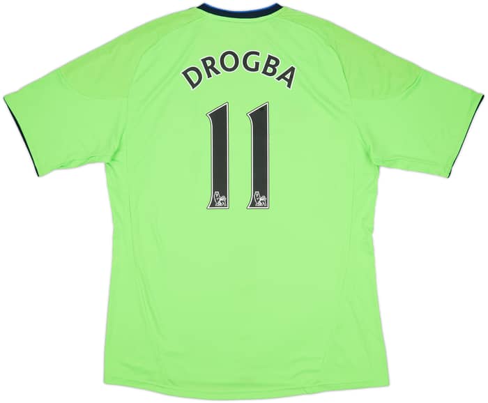 2010-11 Chelsea Third Shirt Drogba #11 (XL)