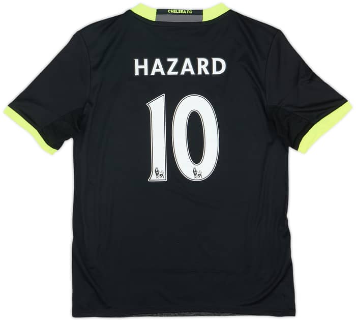 2016-17 Chelsea Away Shirt Hazard #10 (M.Boys)