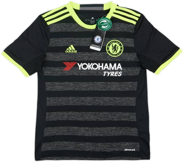 2016-17 Chelsea Away Shirt Hazard #10 (M.Boys)