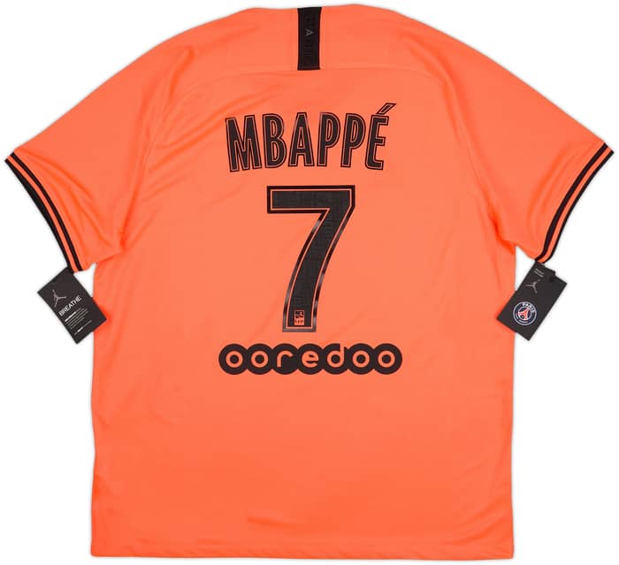 2019-20 Paris Saint-Germain Away Shirt Mbappe #7 (XL)