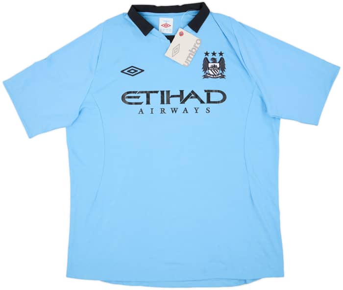 2012-13 Manchester City Home Shirt Kun Aguero #16 (XL)