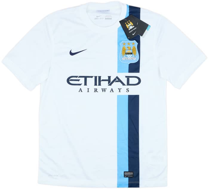 2013-14 Manchester City Third Shirt Kun Aguero #16 (M)