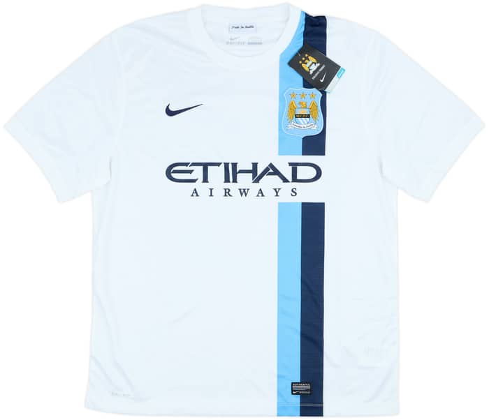 2013-14 Manchester City Third Shirt Kun Aguero #16 (XL)