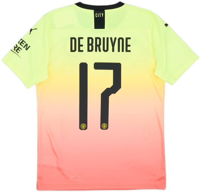 2019-20 Manchester City Third Shirt De Bruyne #17 (S)