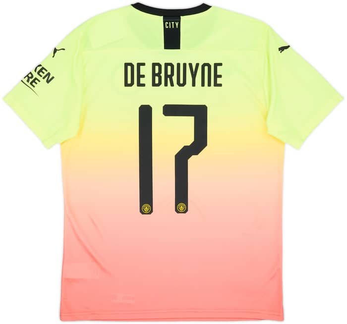 2019-20 Manchester City Third Shirt De Bruyne #17 (M)