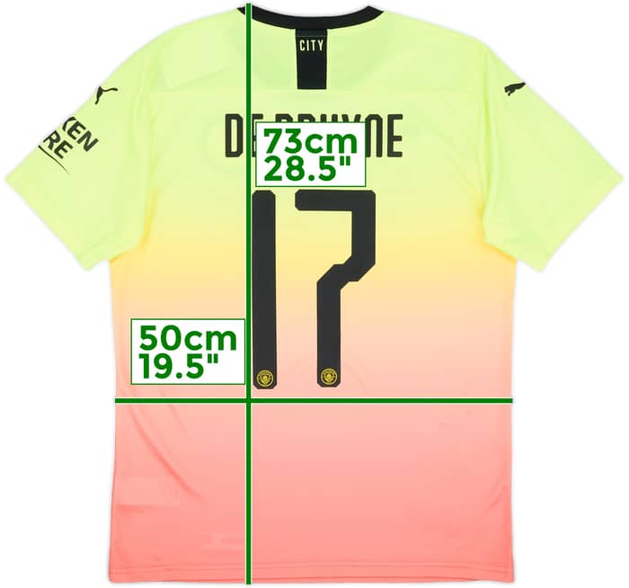 2019-20 Manchester City Third Shirt De Bruyne #17 (M)