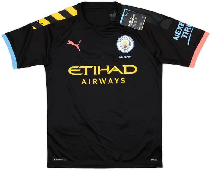 2019-20 Manchester City Away Shirt Kun Aguero #10 (S)