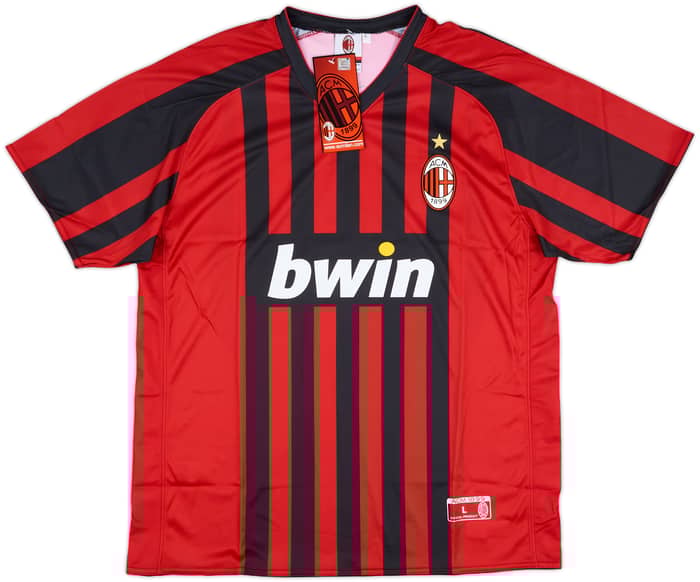 2007-08 AC Milan Home Leisure Shirt Kaka #22 (L)