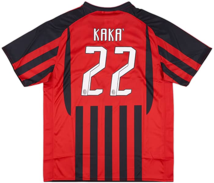 2007-08 AC Milan Home Leisure Shirt Kaka #22 (M)