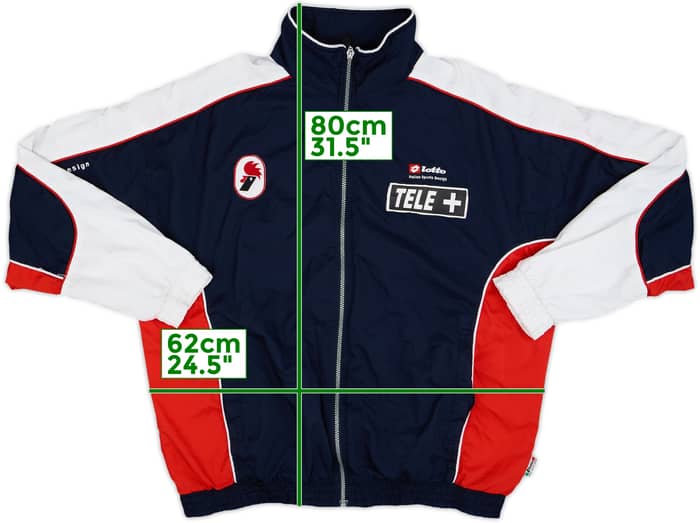 1999-00 Bari Lotto Track Jacket - 7/10 - (XL)
