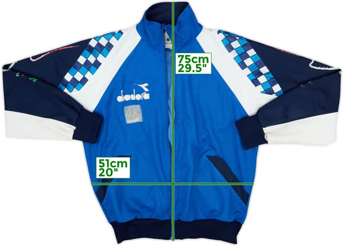 1990 Italy Diadora Track Jacket - 3/10 - (L)
