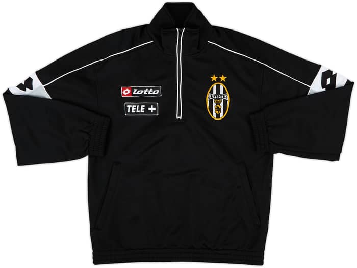 2000-01 Juventus Lotto 1/4 Zip Drill Top - 8/10 - (S)
