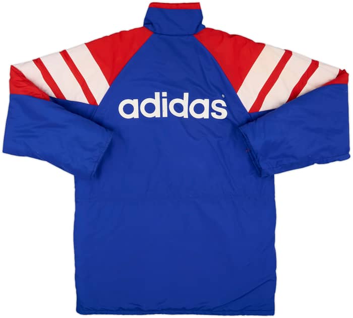 1992-94 Rangers adidas Padded Bench Coat - 8/10 - (L)